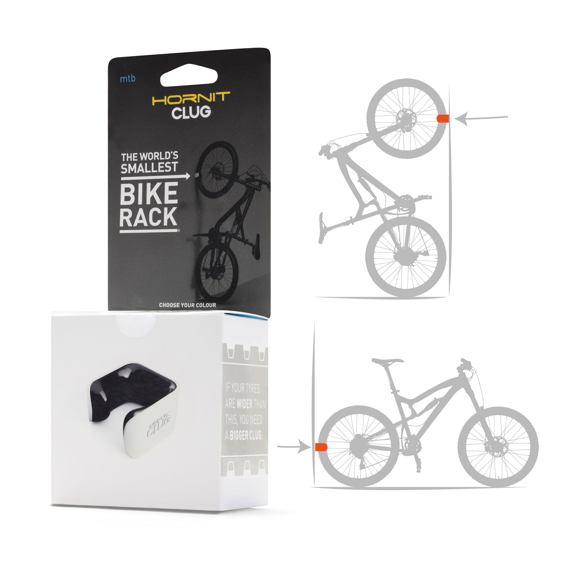 mtb aufbewahrung CLUG mtb | The World's Smallest Bike Rack