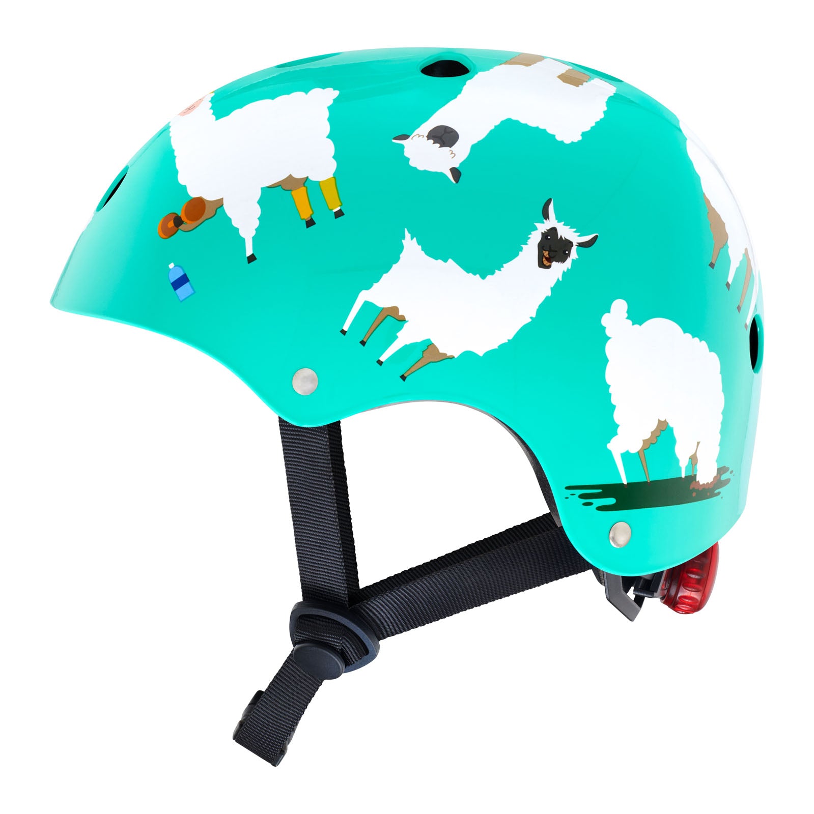 bike helmet for 13 year old Lazy Llama Helmet | Safe, Stylish, & Fun Kids Bike Helmet