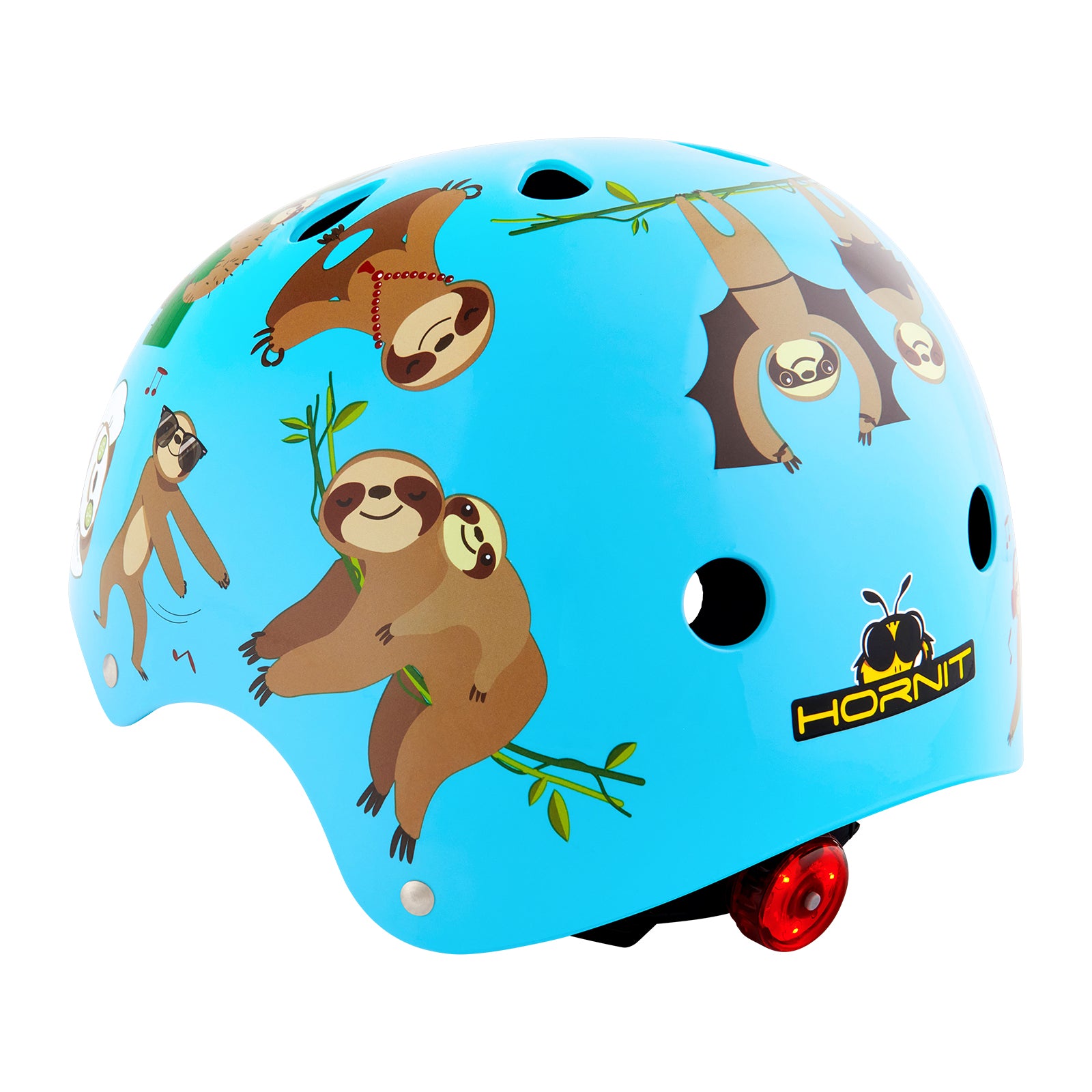 bike helmets with penguin lion elephant train Super Sloth Helmet | Safe, Stylish, & Fun Kids Bike Helmet