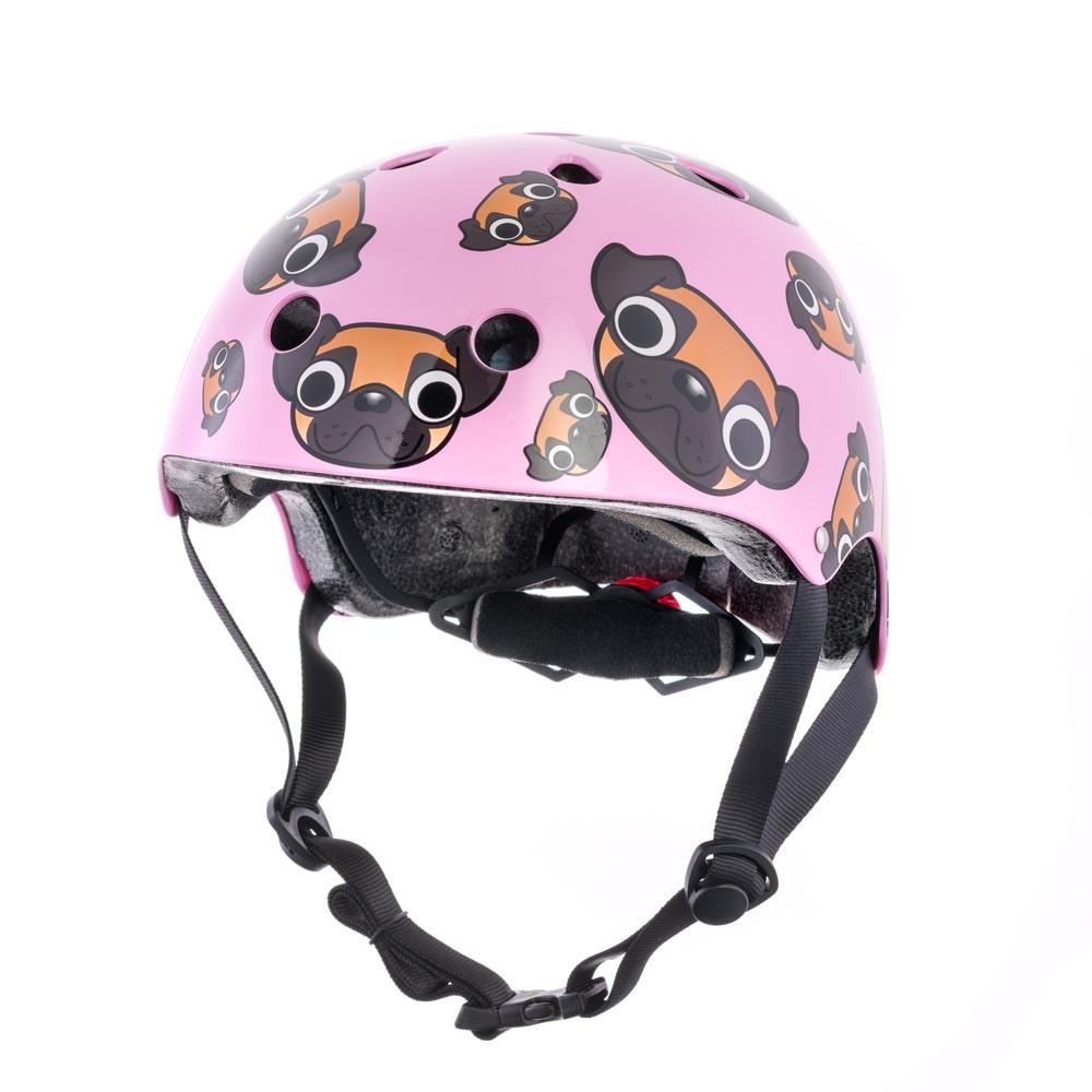 Pug Puppies Helmet | Safe, Stylish, & Fun Kids Bike Helmet