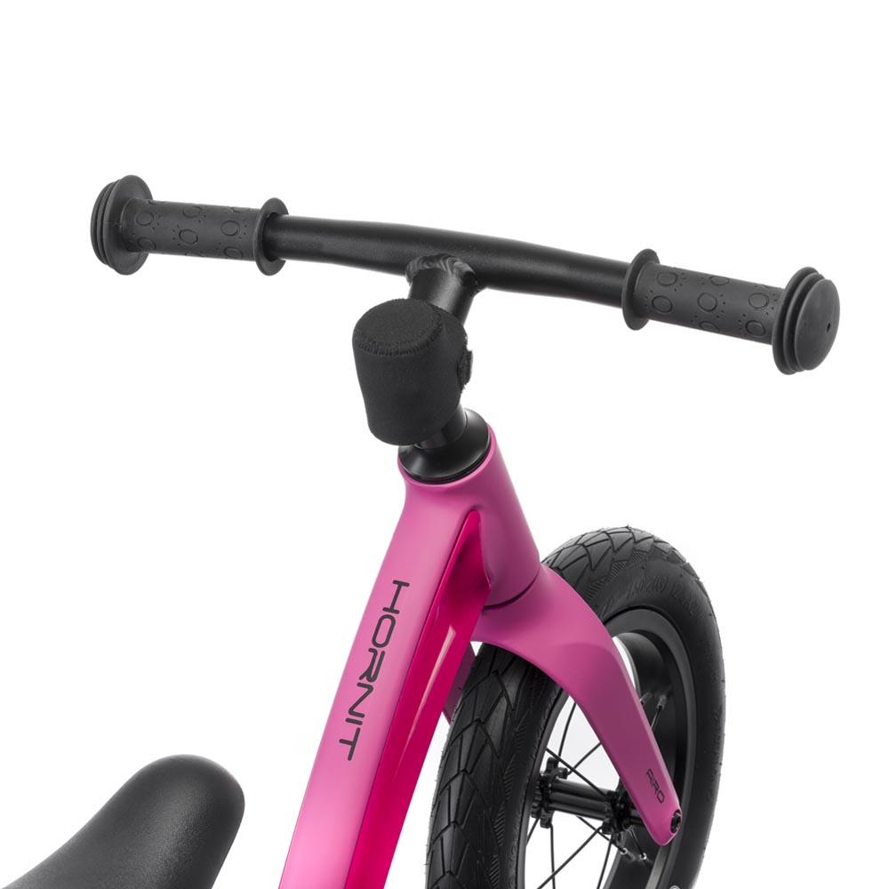 AIRO 12 Flamingo Pink Award Winning Balance Bike for Kids Hornit