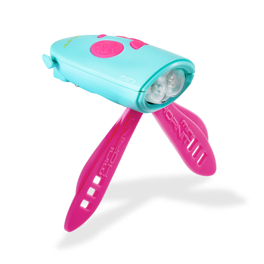 MINI Pink Turquoise The World s Wildest Bike Horn For Kids Hornit