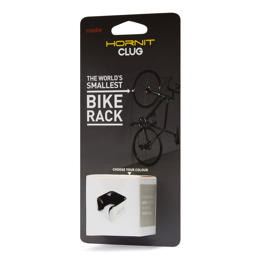 Soporte de pared para colgar bicicletas Hornit Clug, carretera y